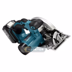 Scie circulaire sans fil Makita DSS610RTJ; 18 V; 2x5,0 Ah accu.