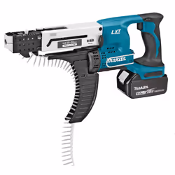 Makita DFR550RTJ, Noir, Bleu, Surcharge, 4000 tr/min, 4,2 mm, Batterie, 18 V