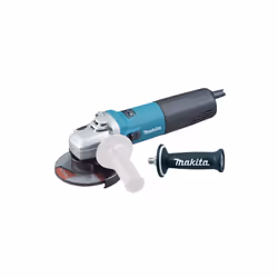 Meuleuse d’angle avec interrupteur à glissière 125/115mm avec nouveau moteur de 1.400W équipé de résistance à la chaleur (vit ...