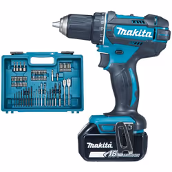 La perceuse-visseuse 18V DDF482RFX1 de Makita se distingue par sa haute vitesse de rotation et sa grande compacité, parfaites ...