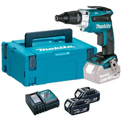 Makita DFS251RTJ visseuse électrique et visseuse à percussion 2500 tr/min Noir, Bleu, Argent
