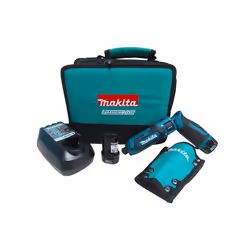 Pilote d'impact Makita TD022DSE; 7,2 V; 2x1,5 Ah accu.