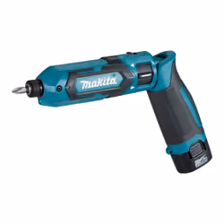 Pilote d'impact Makita TD022DSE; 7,2 V; 2x1,5 Ah accu.