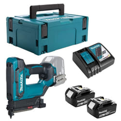 Cloueur de finition 18V LXT 35 mm - MAKITA - avec 2 batteries 18V 5.0Ah, chargeur, MakPac - DPT353RTJ
