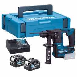 Marteau perforateur Makita HR166DSMJ; 1,1 J; SDS-plus; 10,8 V; 2x4,0 Ah accu.