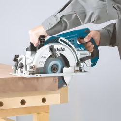 Makita DRS780Z scie circulaire portative 18,5 cm Noir, Bleu 5100 tr/min