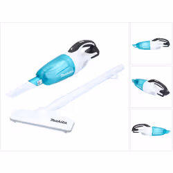 Contenu de la livraison: - 1x Makita DCL 181 F Aspirateur sans fil - 1x embout de sol - 1x embout de joint - 1x filtre en tis ...
