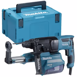 Description générale Le Perfo-burineur Makita SDS-Plus 800 W 26 mm - HR2650JX14 est un outil puissant et polyvalent, conçu po ...