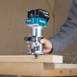 Routeur sans fil Makita DRT50Z; 18 V (sans batterie et chargeur)