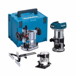 Description générale L'affleureuse sans fil Makita DRT50ZJX2 est un outil polyvalent et puissant, conçu pour les travaux d'en ...