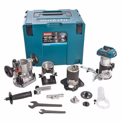 Description générale L'affleureuse MAKITA DRT50ZJX3 est un outil polyvalent, conçu pour offrir une grande flexibilité grâce à ...
