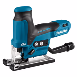 Makita JV102DZJ, Noir, Bleu, 45°, 45 - 45°, Aluminium, Surcharge, 3000 spm