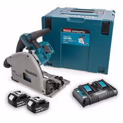 Description générale La scie plongeante 36V LXT (2x18V) de MAKITA est une machine puissante conçue pour des coupes précises d ...