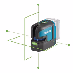 Niveau laser de ligne transversale Makita SK106GDZ; 12 V vert (sans batterie ni chargeur)