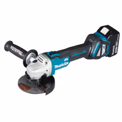Makita DGA511RTJ, 8500 tr/min, 12,5 cm, Batterie, 3,83 kg, Moteur sans balai