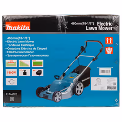 Makita ELM4620 tondeuse à gazon Secteur Noir, Bleu - Vue supplémentaire 17