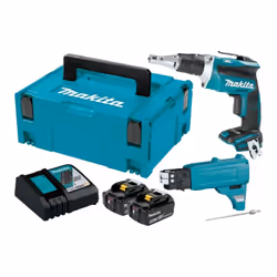 Tournevis Makita DFS452TJX2; 18 V; 2x5,0 Ah accu.