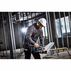 Makita DCS553RTJ scie circulaire portative 15 cm Noir, Bleu 4200 tr/min - Vue supplémentaire 4