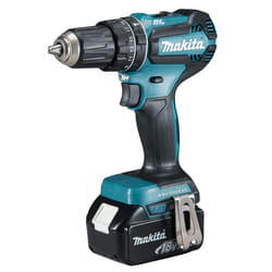 Makita DHP485RFJ perceuse 1900 tr/min Sans clé 1,8 kg Noir, Bleu
