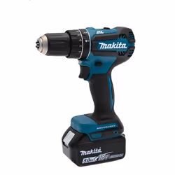 Makita DHP485RTJ, Perceuse à poignée pistolet, Sans clé, 1,3 cm, 28500 tr/min, 3,8 cm, 1,3 cm