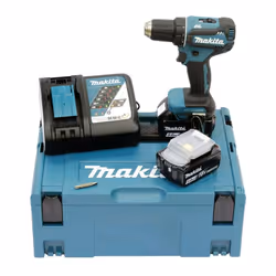 Description générale La perceuse visseuse sans fil Makita DDF 485 est conçue pour le perçage et le vissage dans le bois, le m ...