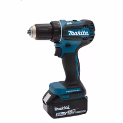 Makita DDF485RTJ3, Perceuse à poignée pistolet, Sans clé, 1,3 cm, 1900 tr/min, 3,8 cm, 1,3 cm