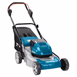 Makita DLM460PT2 tondeuse à gazon Marcher derrière un tracteur tondeuse Batterie Noir, Bleu, Gris - Vue supplémentaire 4