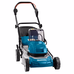 Makita DLM460PT2 tondeuse à gazon Marcher derrière un tracteur tondeuse Batterie Noir, Bleu, Gris - Vue supplémentaire 5
