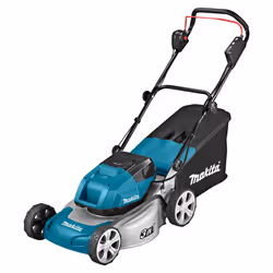 Makita DLM460PT2 tondeuse à gazon Marcher derrière un tracteur tondeuse Batterie Noir, Bleu, Gris - Vue supplémentaire 7
