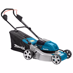 Makita DLM460PT2 tondeuse à gazon Marcher derrière un tracteur tondeuse Batterie Noir, Bleu, Gris - Vue supplémentaire 8