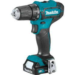 Makita DF333DZJ perceuse 1700 tr/min 1,2 kg Noir, Bleu