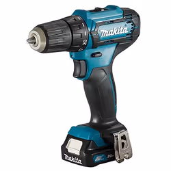Makita DF333DSAE, Perceuse à poignée pistolet, Sans clé, 1 cm, 1700 tr/min, 2,1 cm, 1 cm