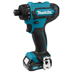 Makita DF033DSAJ perceuse 1700 tr/min 1,1 kg Noir, Bleu
