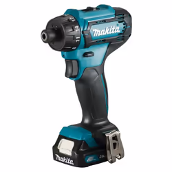 Perceuse Makita DF033DWAE; 12 V; 2x2,0 Ah accu.