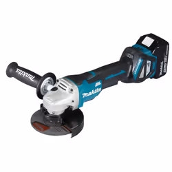 Makita DGA515RTJ, 8500 tr/min, 12,5 cm, Batterie, Moteur sans balai