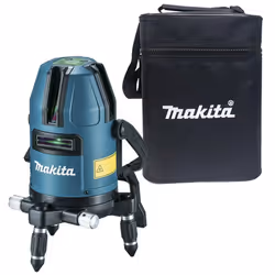 Niveau Laser multi-ligne MAKITA SK20GDZ - Lumière laser verte à haute luminosité pour une visibilité accrue à l'extérieur ou  ...