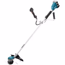 Makita DUR368APT2, Débroussailleuse et coupe-bordure 2-en-1, 35 cm, Lame et fil de nylon, Poignée arrondie, 6500 tr/min, Vert