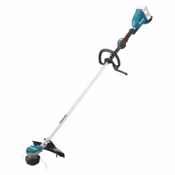 Makita DUR368LPT2, Coupe-bordures, 35 cm, Fil de nylon, Poignée rectangulaire, 6500 tr/min, Noir, Bleu