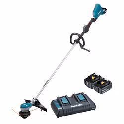 Makita DUR368LPT2 débroussailleuse et coupe-bordure 35 cm Batterie Noir, Bleu