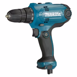 Makita DF0300, Perceuse à poignée pistolet, Sans clé, 1 cm, 1500 tr/min, 2,8 cm, 1 cm
