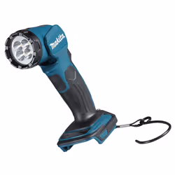 Makita DML815, Lampe torche, Noir, Turquoise, Plastique, Boutons, LED, 160 lm