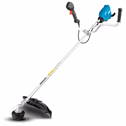 Makita DUR369APT2, Coupe-bordures, Fil de nylon, Poignée rectangulaire, 7000 tr/min, Noir, Bleu, Gris, 43 cm