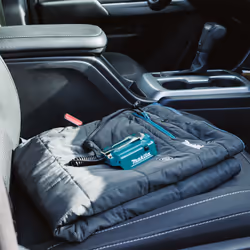 Makita DCB200A couverture et coussin chauffant Couverture chauffante Noir Polyester - Vue supplémentaire 4