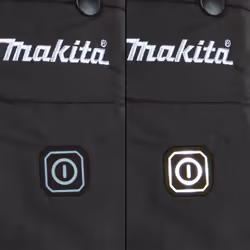 Makita DCB200A couverture et coussin chauffant Couverture chauffante Noir Polyester - Vue supplémentaire 6