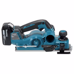 Makita DKP181RTJ rabot électrique Noir, Argent, Bleu 12000 tr/min - Vue supplémentaire 5
