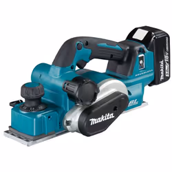 Raboteuse sans fil Makita DKP181RTJ; 18 V; 2x5,0 Ah accu.