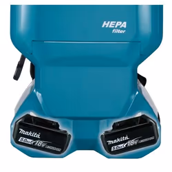 Aspirateur sans fil Makita DVC665ZU; 2x18 V (sans batterie et chargeur) - Vue supplémentaire 4