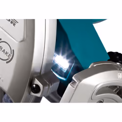 Makita DHS900Z scie circulaire portative 23,5 cm Bleu, Gris 4500 tr/min