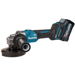 Makita - GA008GM201 Meuleuse d'angle sans fil ø 125 mm 40 v maxi / 2x 4,0 Ah batterie + chargeur dans makpac