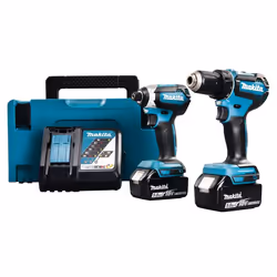 Ensemble d'outils Makita DLX2289TJ (DDF485 + DTD153); 18 V; 2x5,0 Ah accu.